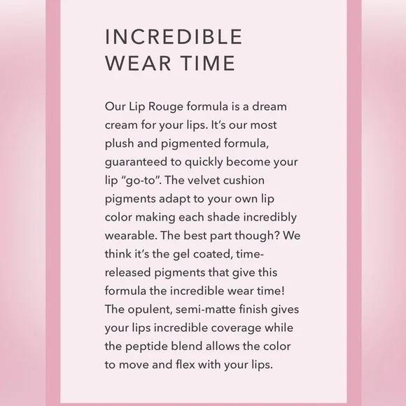 Doll 10 DOLL VAULT LIP ROUGE LIPSTICK NEW: retails $24.00 - Picture 5 of 7